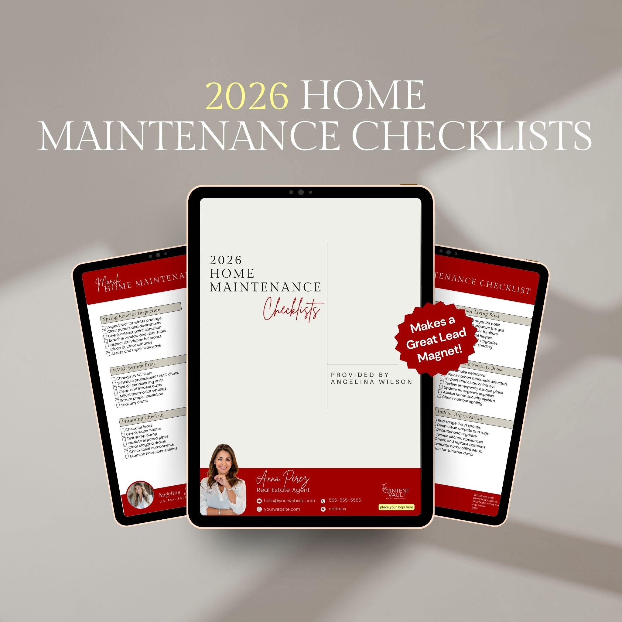 Home Maintenance Checklists