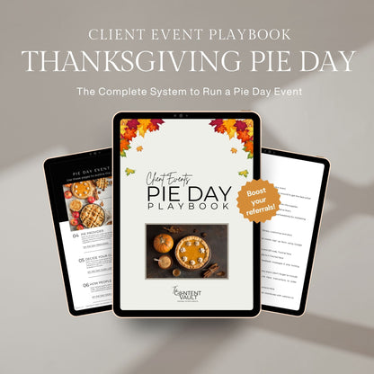 Pie Day Client Event Playbook
