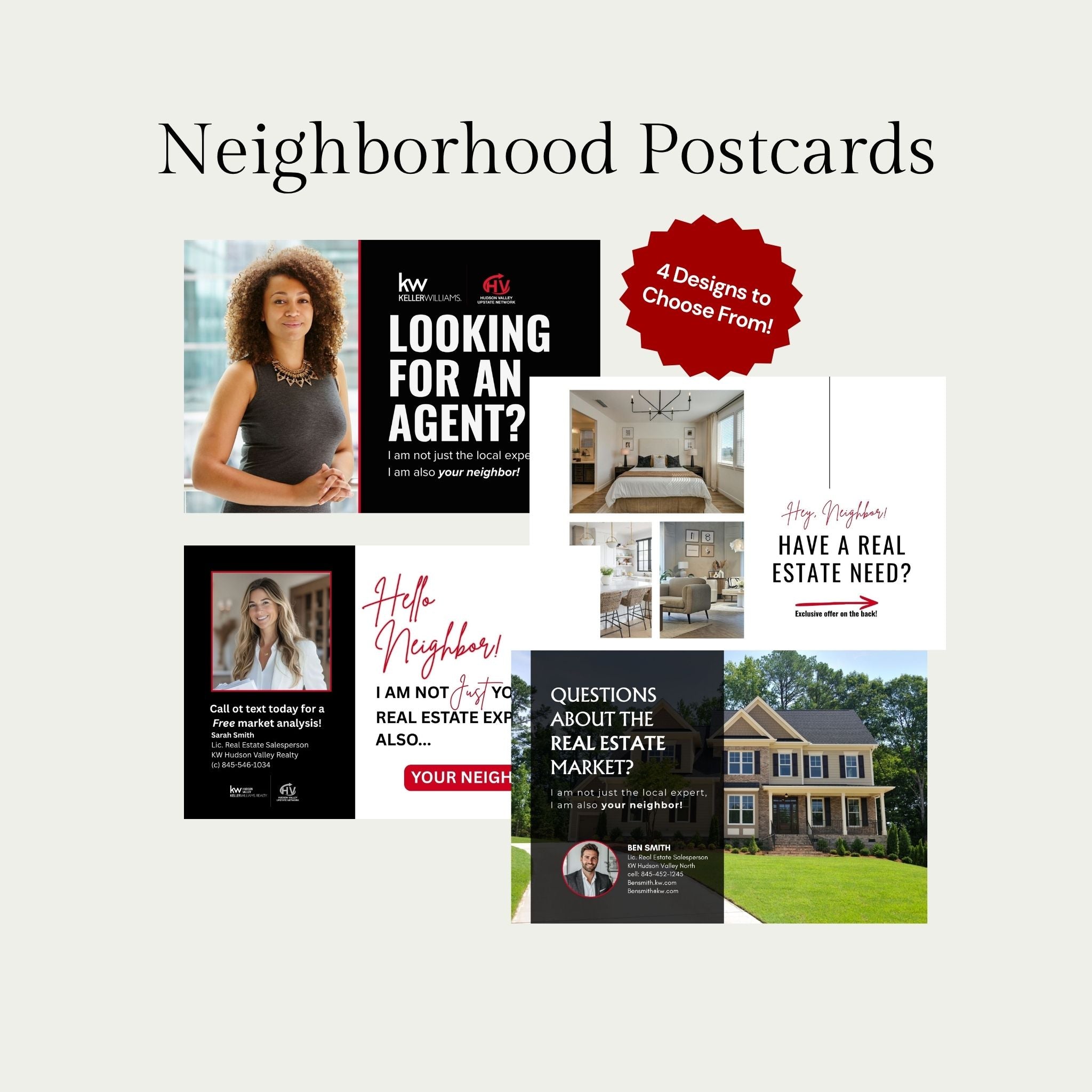 Welcome Postcards