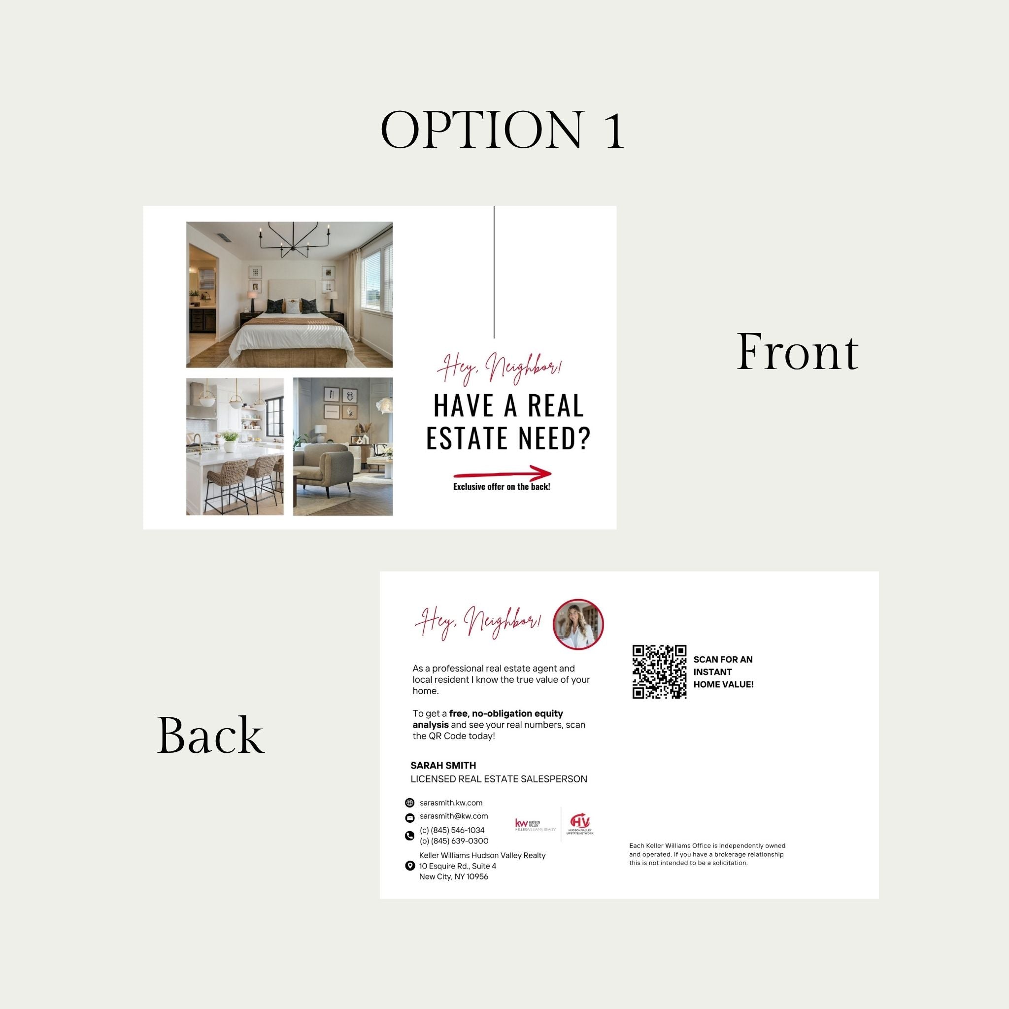 Welcome Postcards