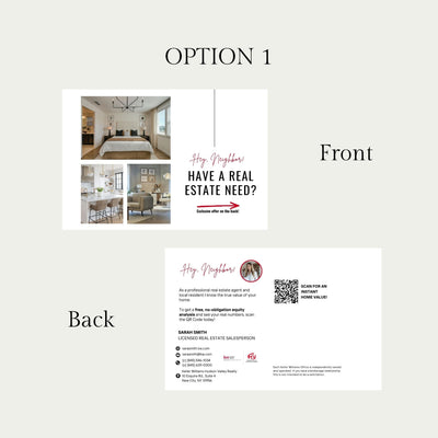 Welcome Postcards