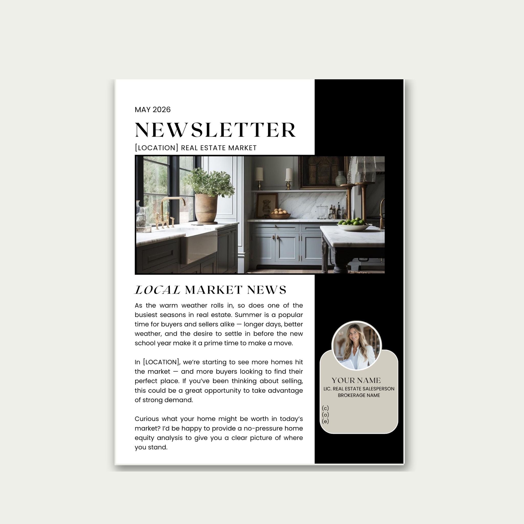 Newsletter Mailing (May)