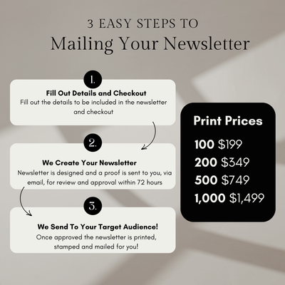 Newsletter Mailing (May)
